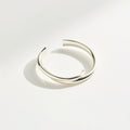Timeless Pure Silver Open Cuff Ring