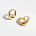 Classic 18K Gold Hoop Earrings
